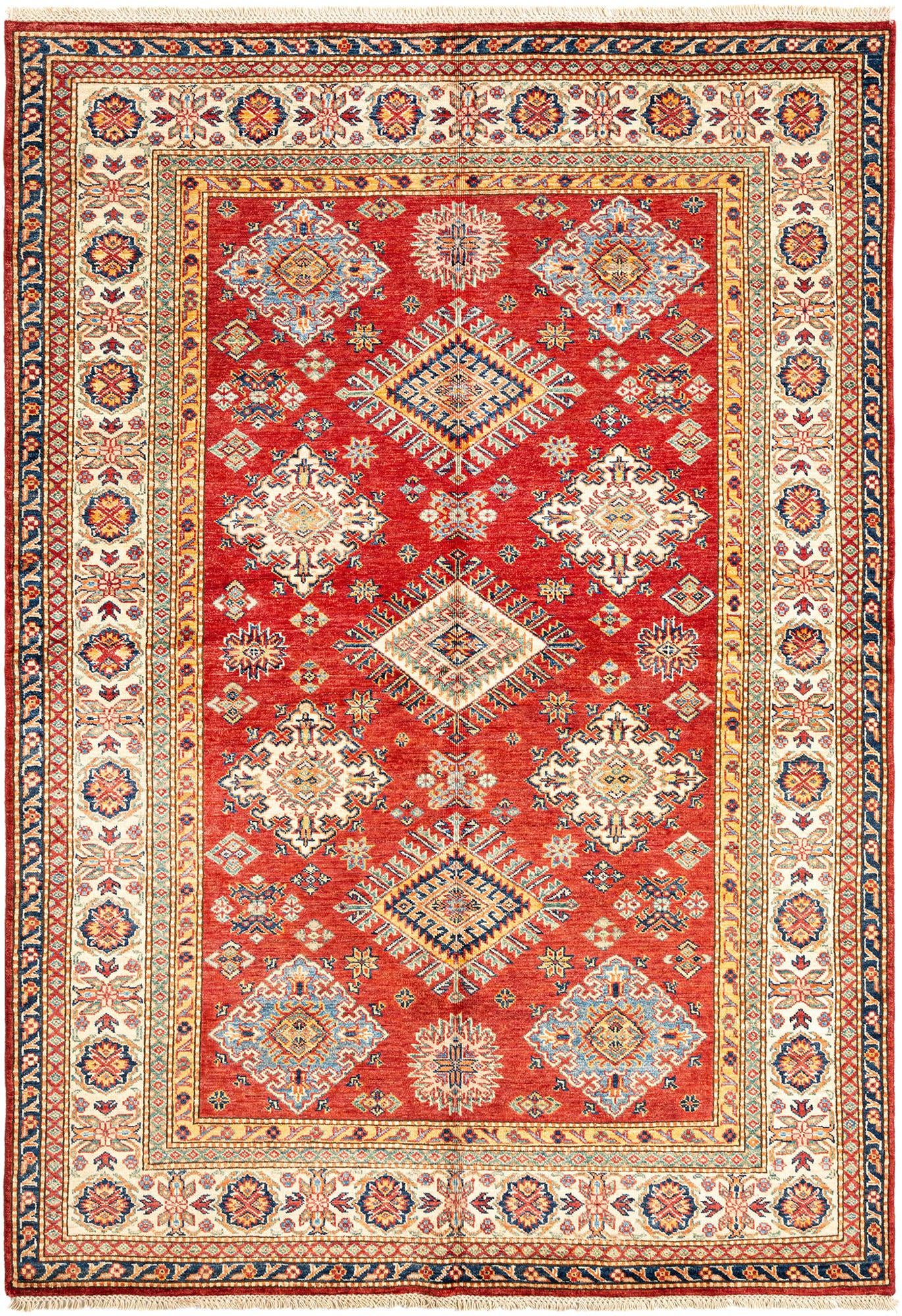5' 7 x 7' 11 Kazak Wool Rug