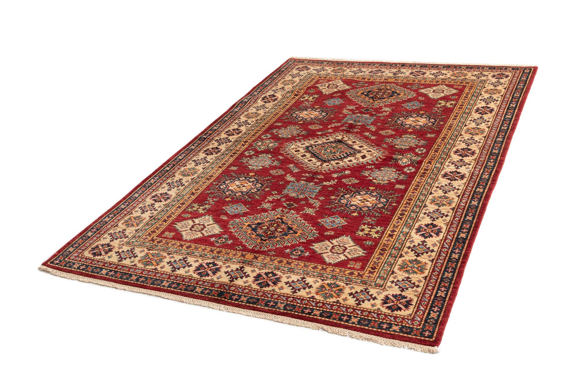 5' 5 x 8' 2 Kazak Wool Rug