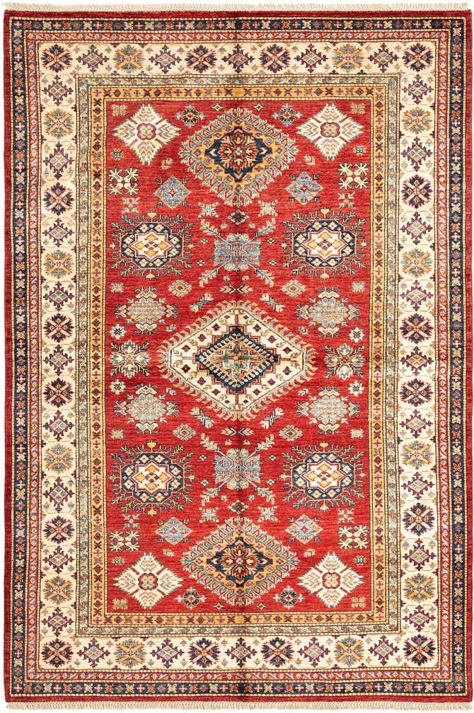 5' 5 x 8' 2 Kazak Wool Rug
