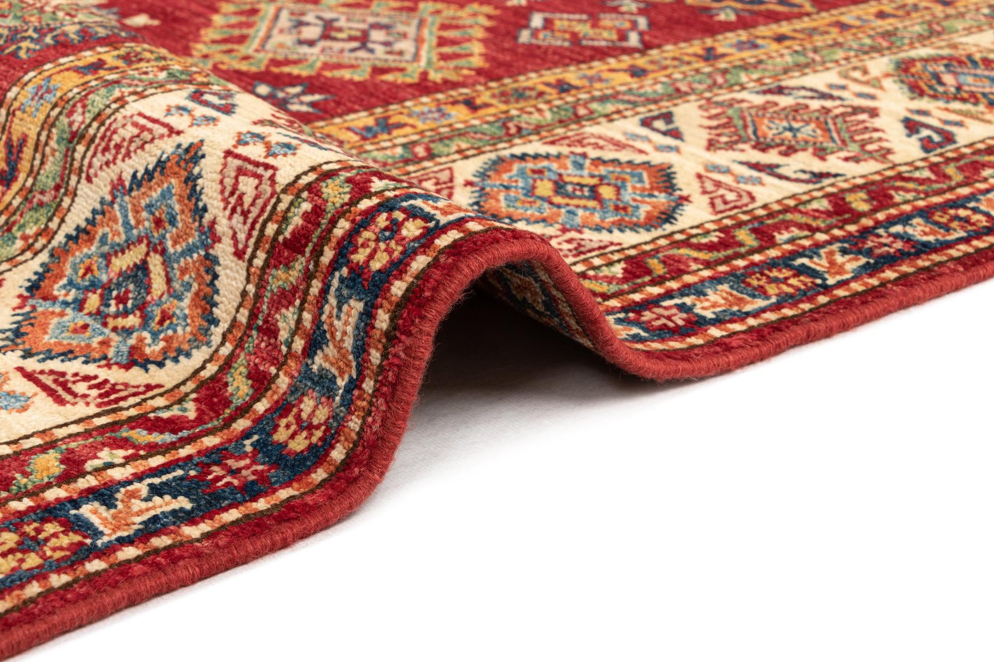 5' 6 x 8' 2 Kazak Wool Rug