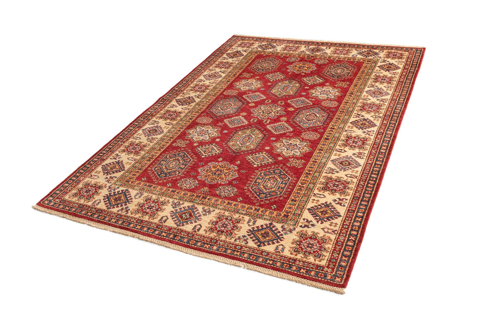 5' 6 x 8' 1 Kazak Wool Rug