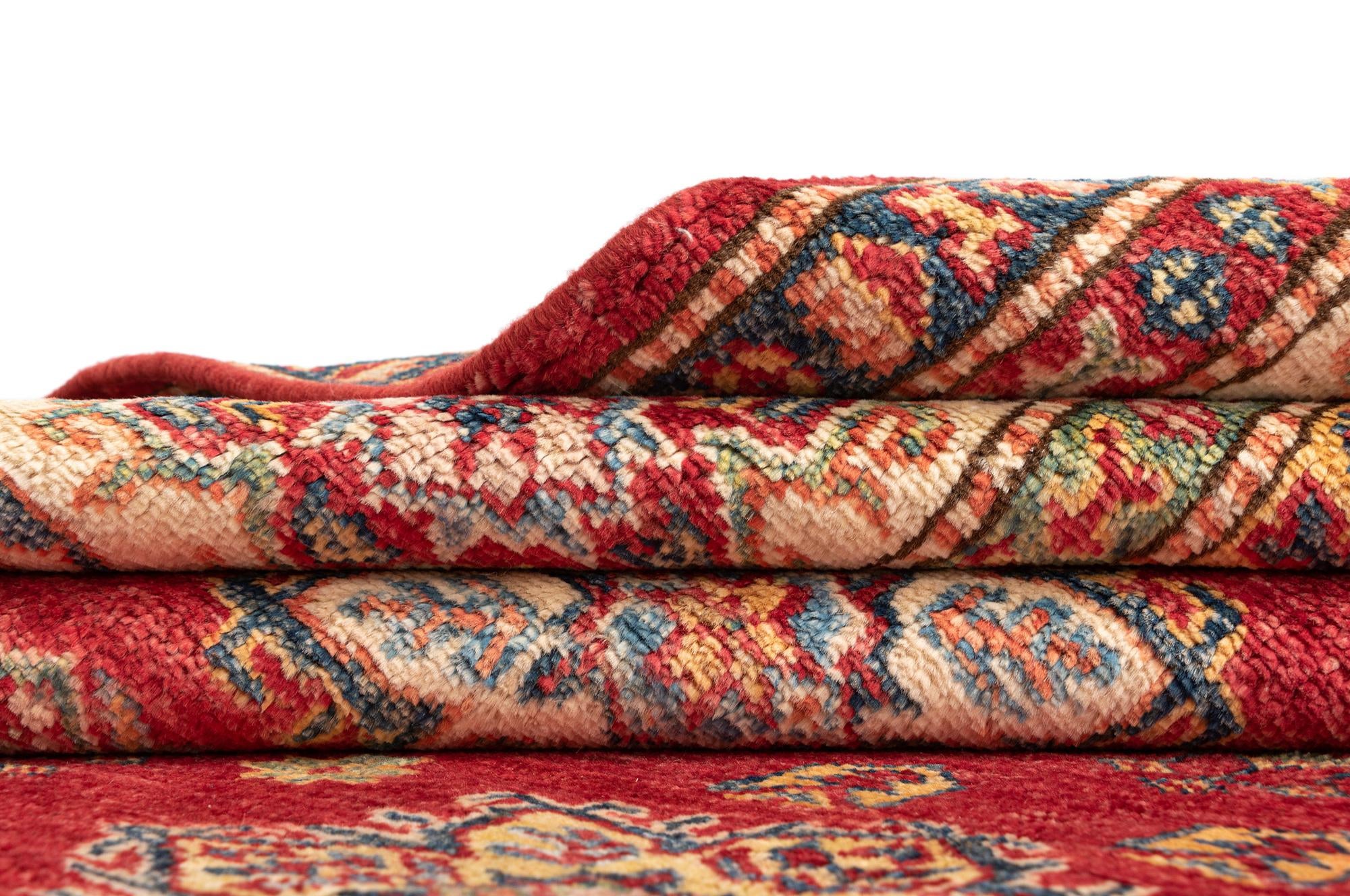 5' 6 x 8' 1 Kazak Wool Rug