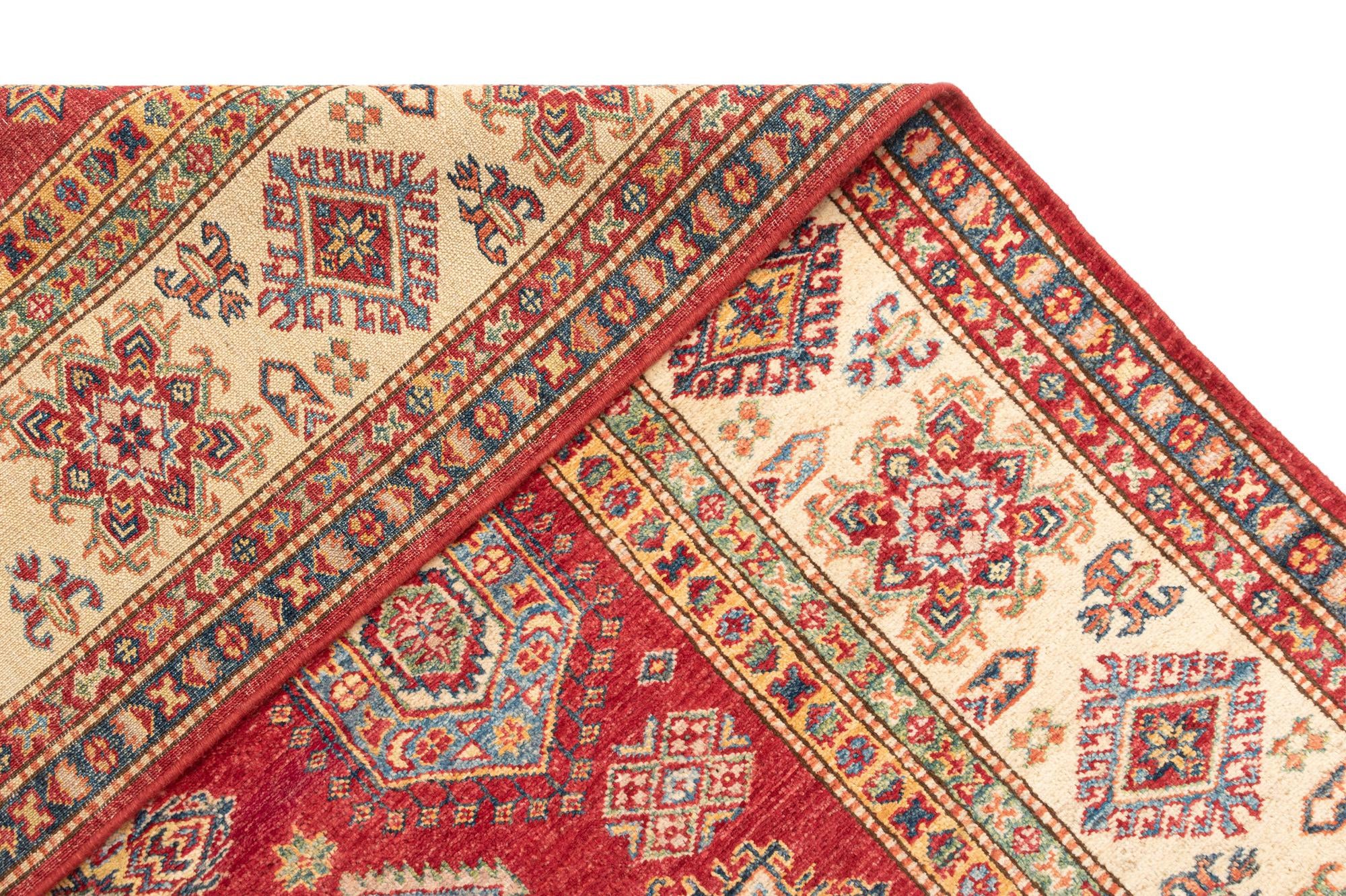 5' 6 x 8' 1 Kazak Wool Rug
