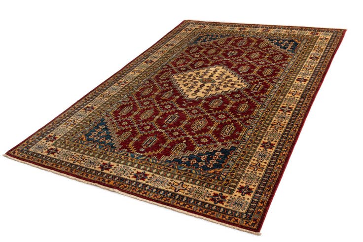 Detail image of 5' 10 x 9' Kazak Wool Rug