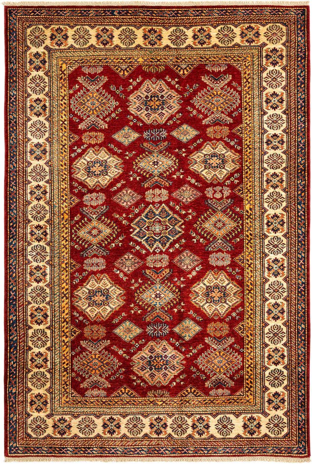 Detail image of 5' 10 x 8' 11 Kazak Wool Rug