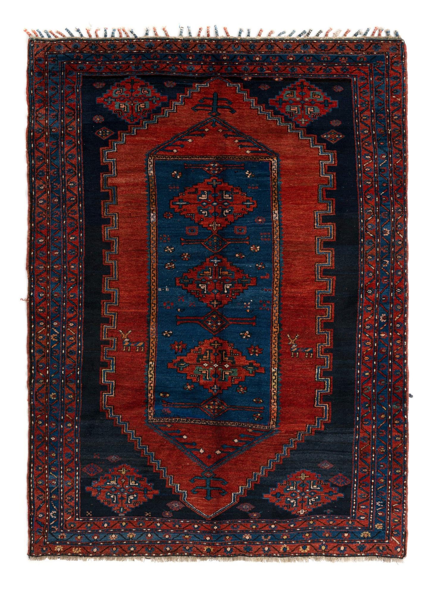 170cm x 245cm Kazak Alfombra Lana