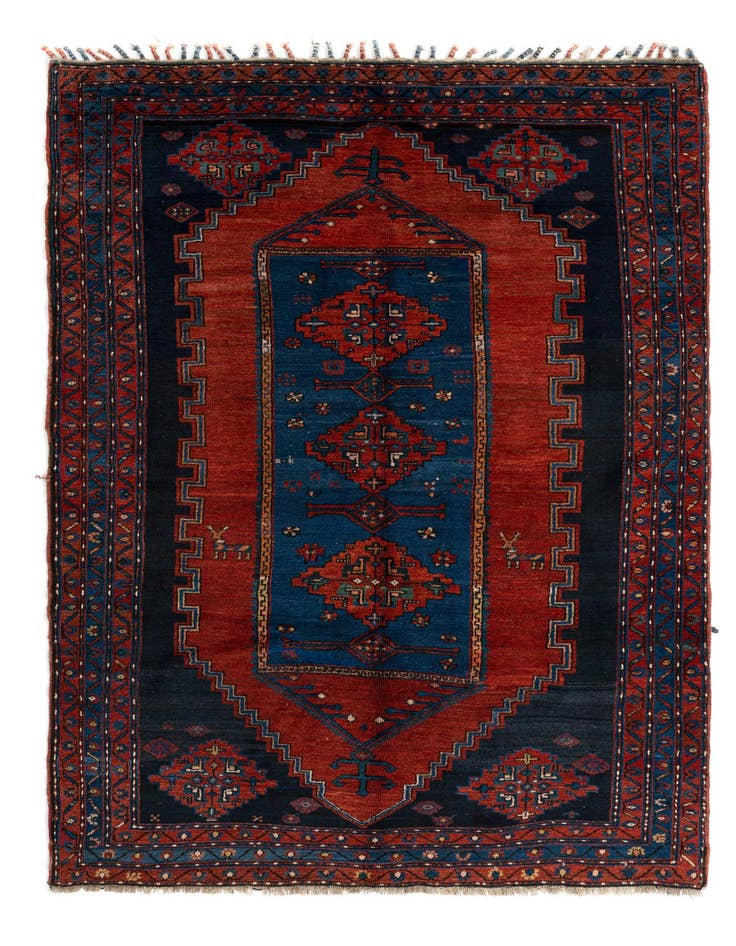 Detail image of 5' 7 x 8' Kazak Wool Rug