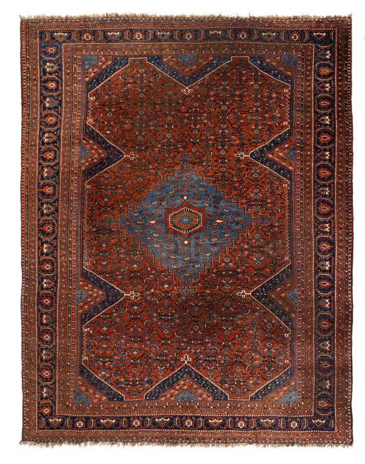 Detail image of 8' 4 x 10' 10 Kazak Wool Rug