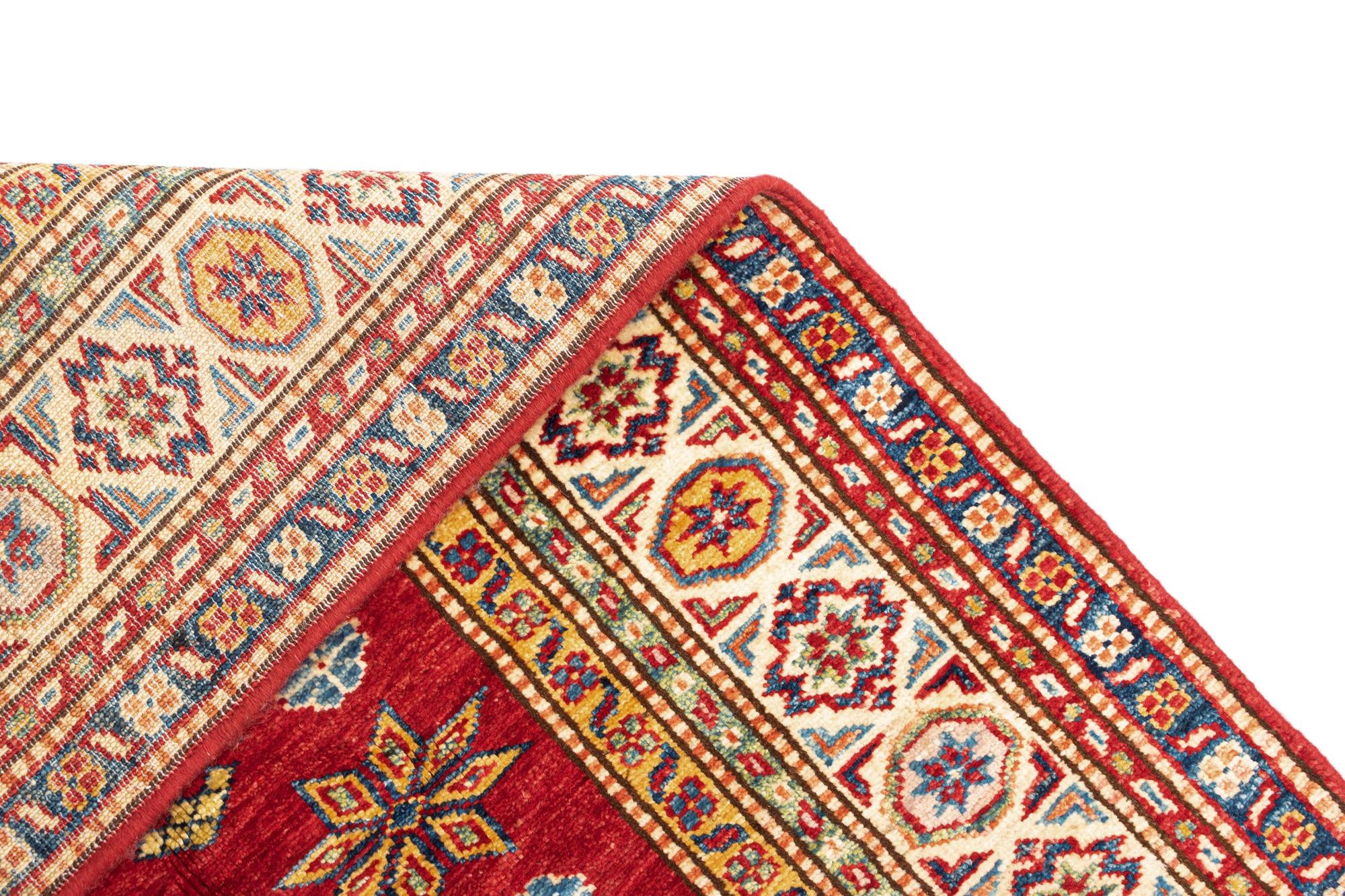 3' 11 x 5' 10 Kazak Wool Rug