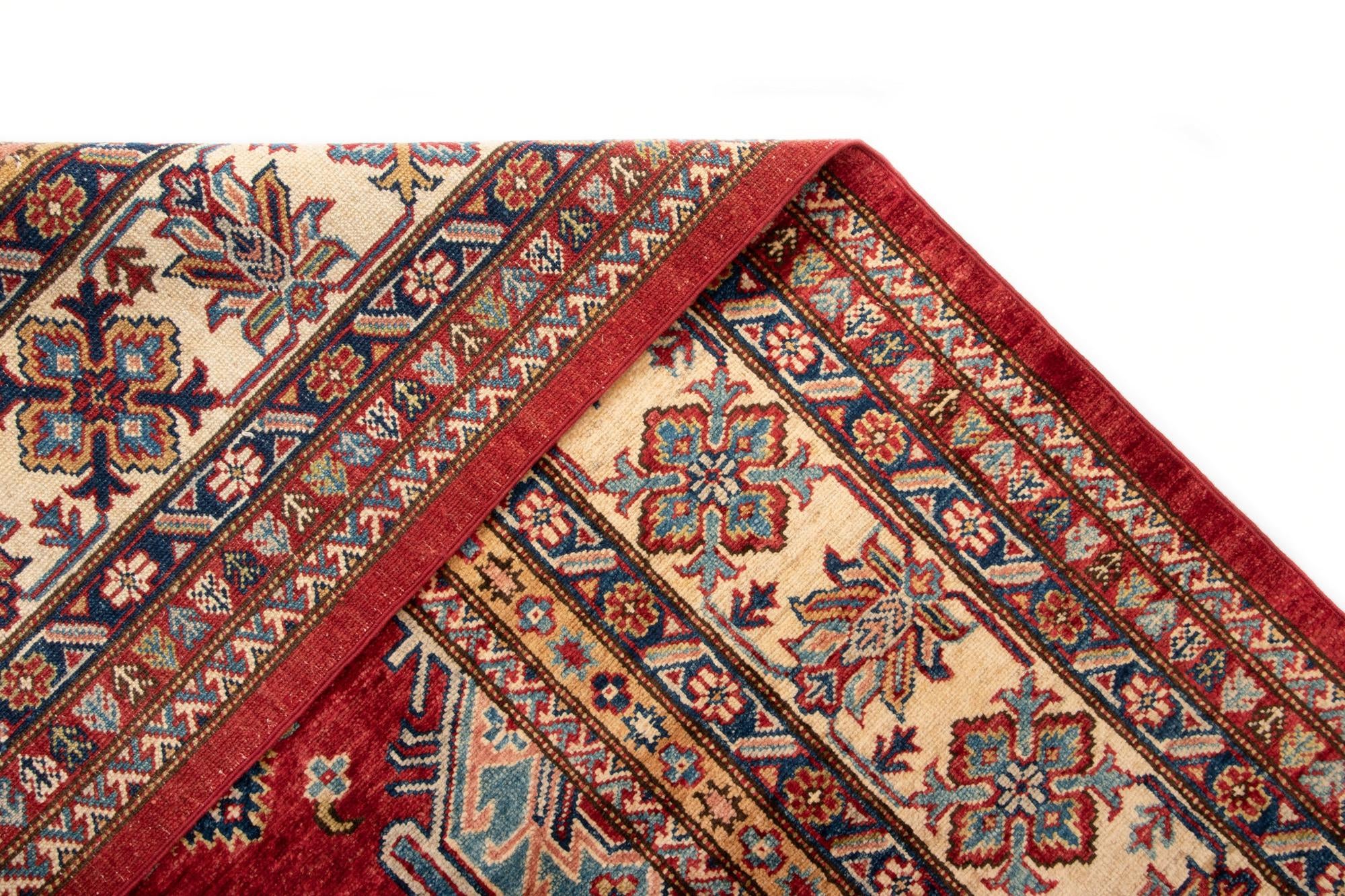 6' 11 x 10' Kazak Wool Rug