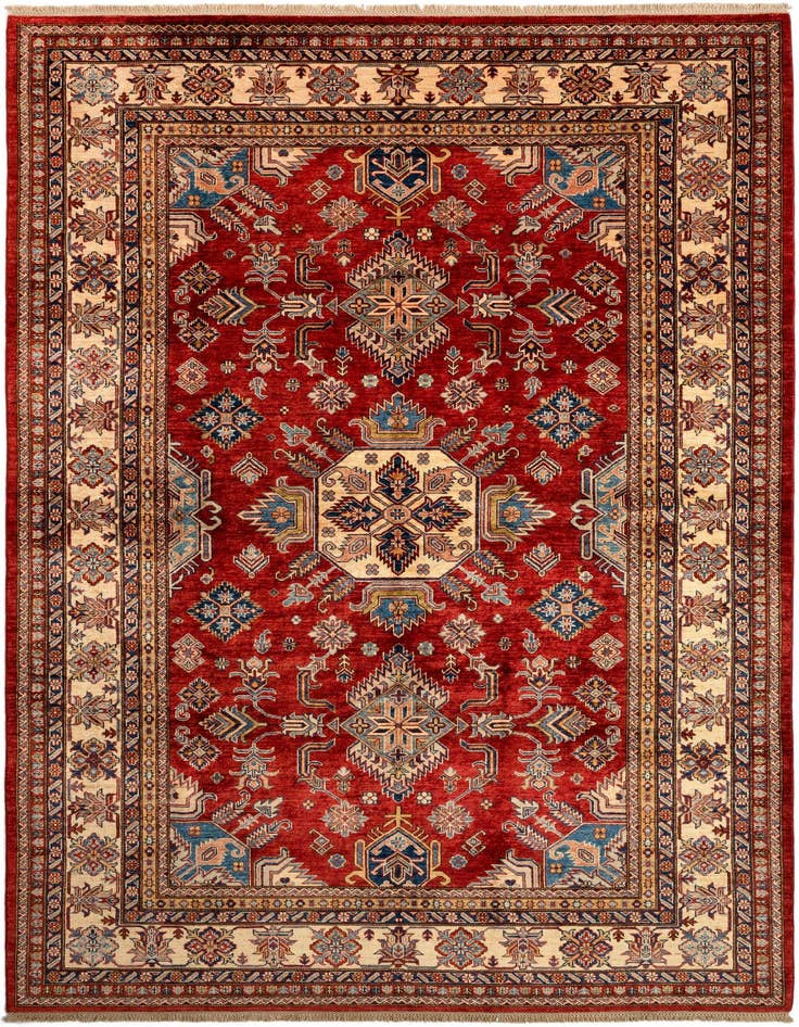 Detail image of 6' 11 x 10' Kazak Wool Rug