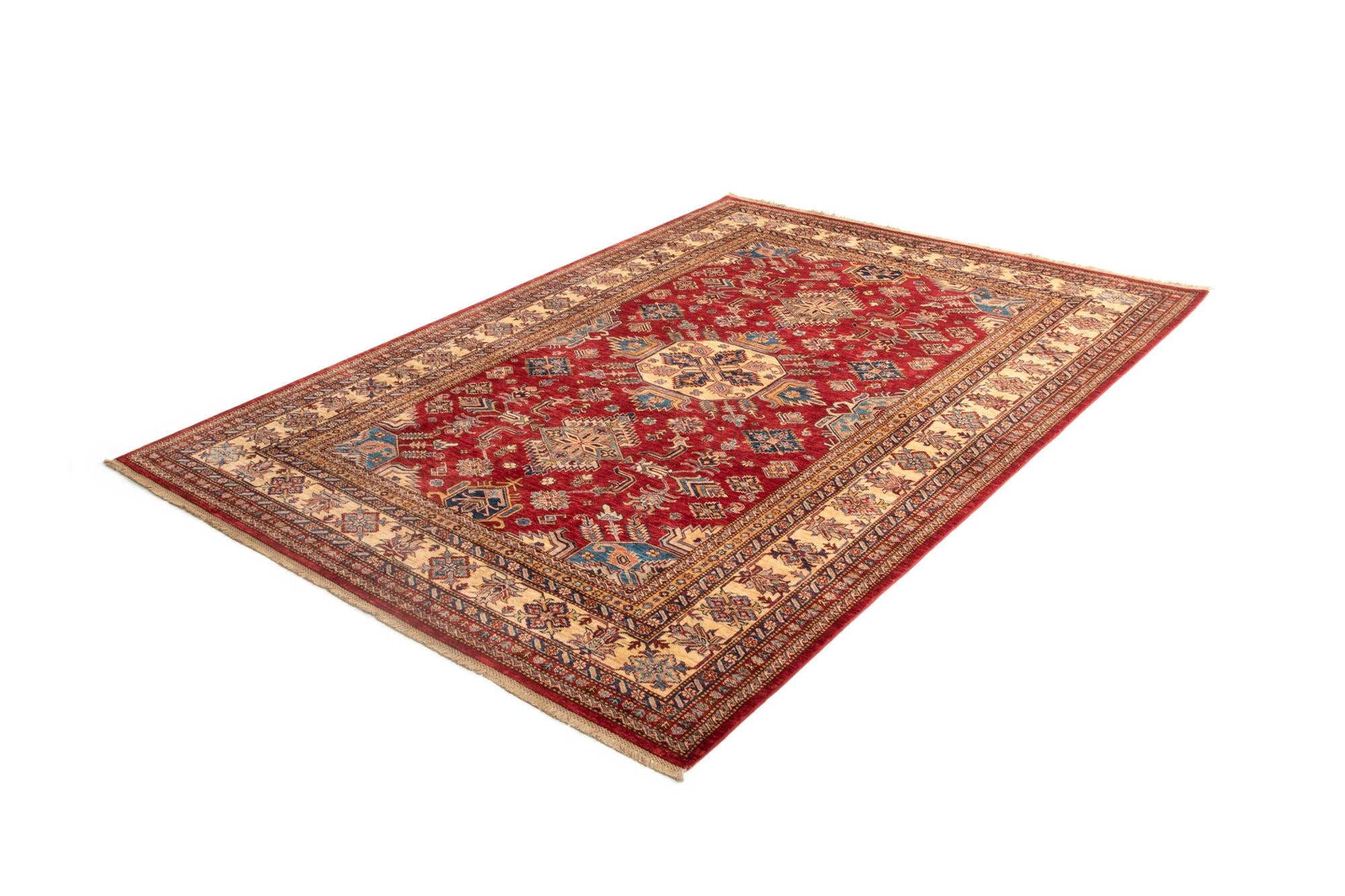 7' x 9' 11 Kazak Wool Rug