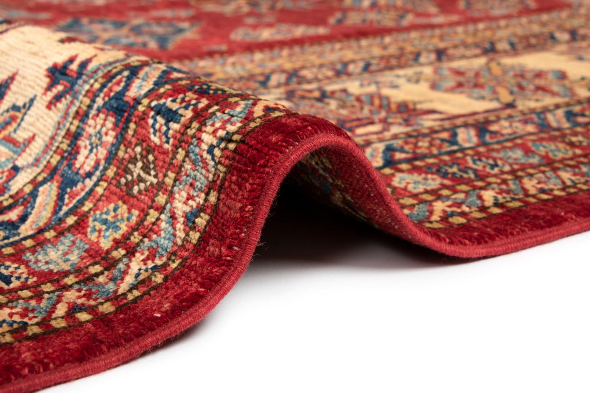 7' x 9' 11 Kazak Wool Rug