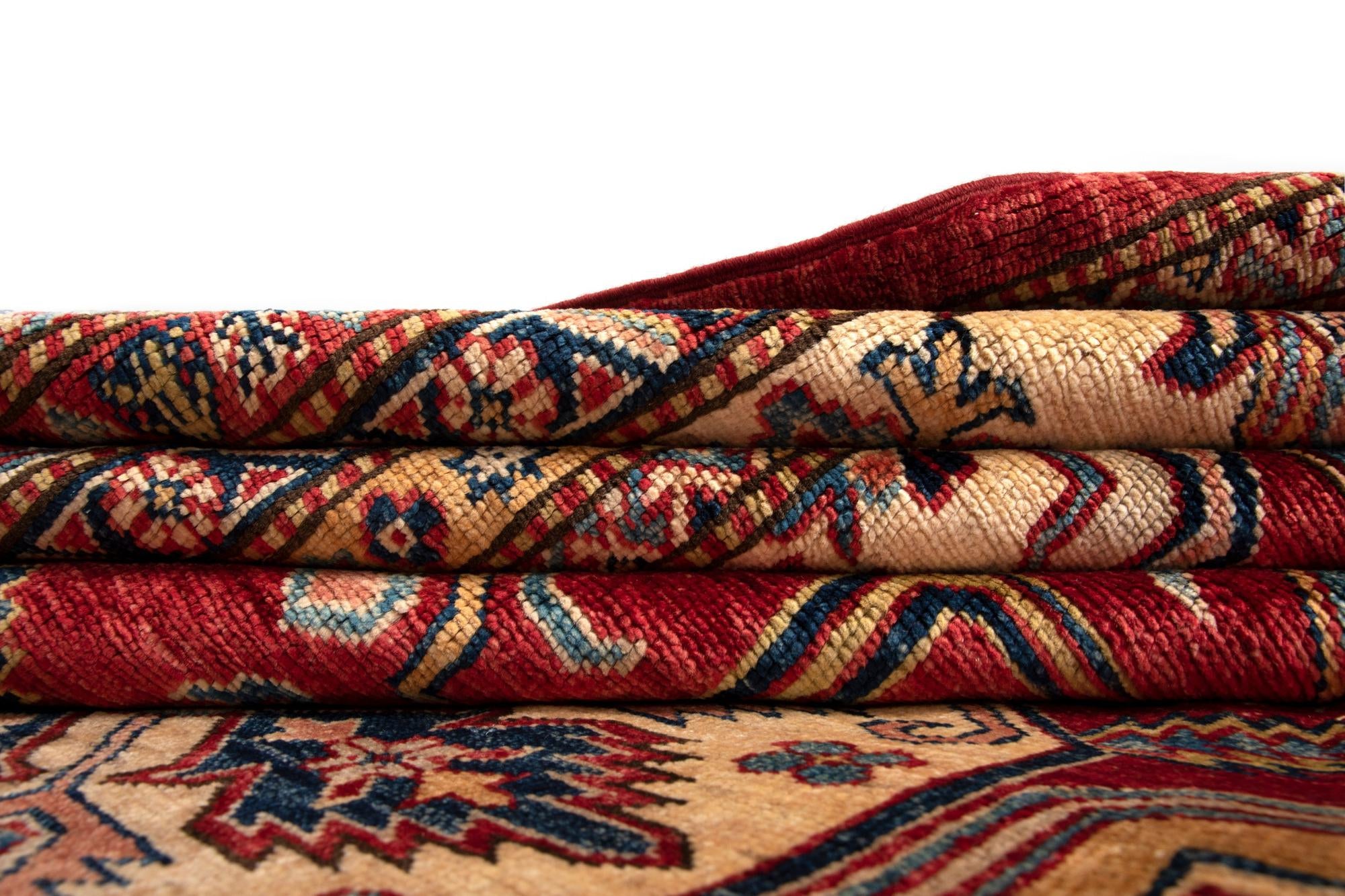 7' x 9' 11 Kazak Wool Rug