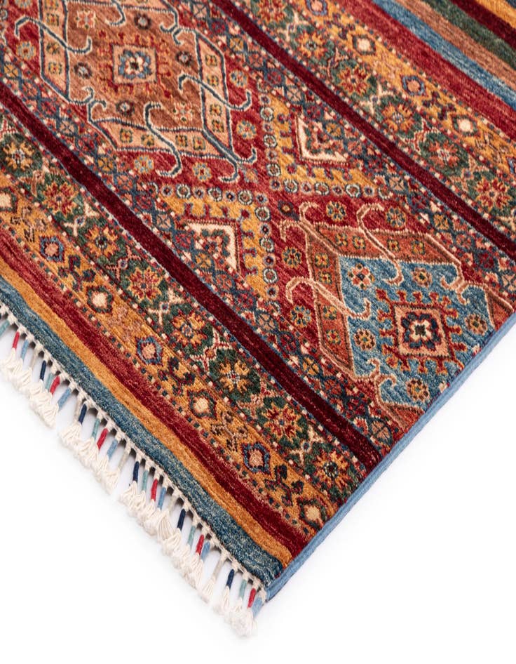 Detail image of 8' 3 x 9' 9 Kazak Wool Rug