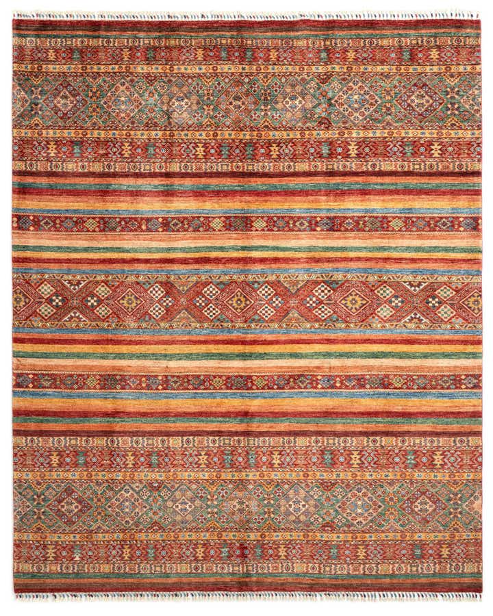 245cm x 295cm Kazak Alfombra Lana