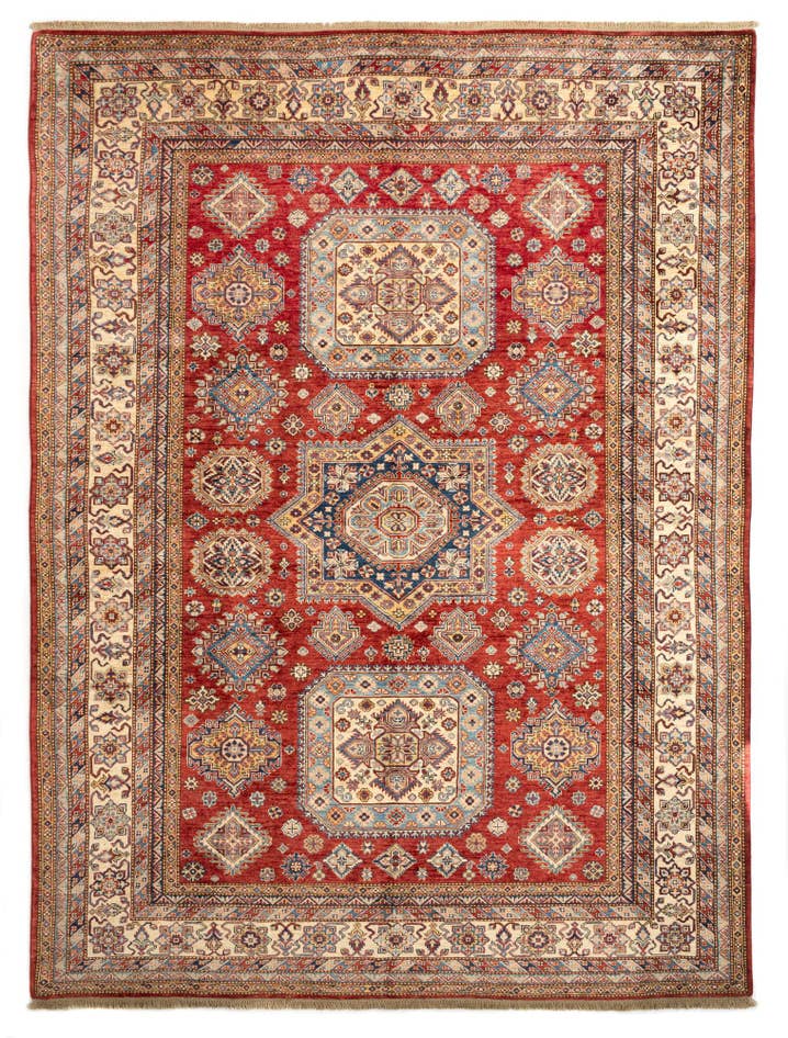 Detail image of 7' 9 x 10' 6 Kazak Wool Rug
