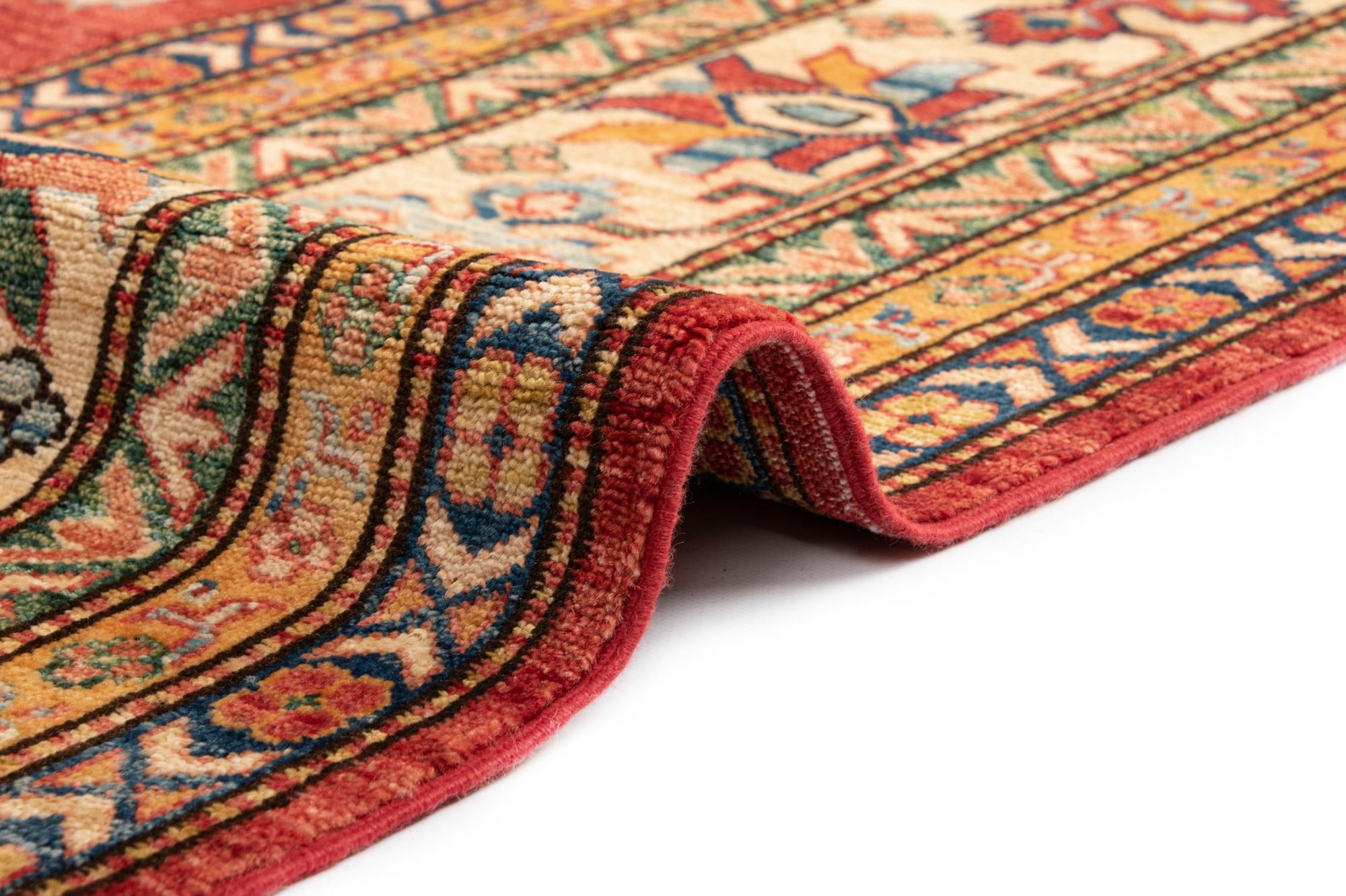 9' 2 x 11' 11 Kazak Wool Rug