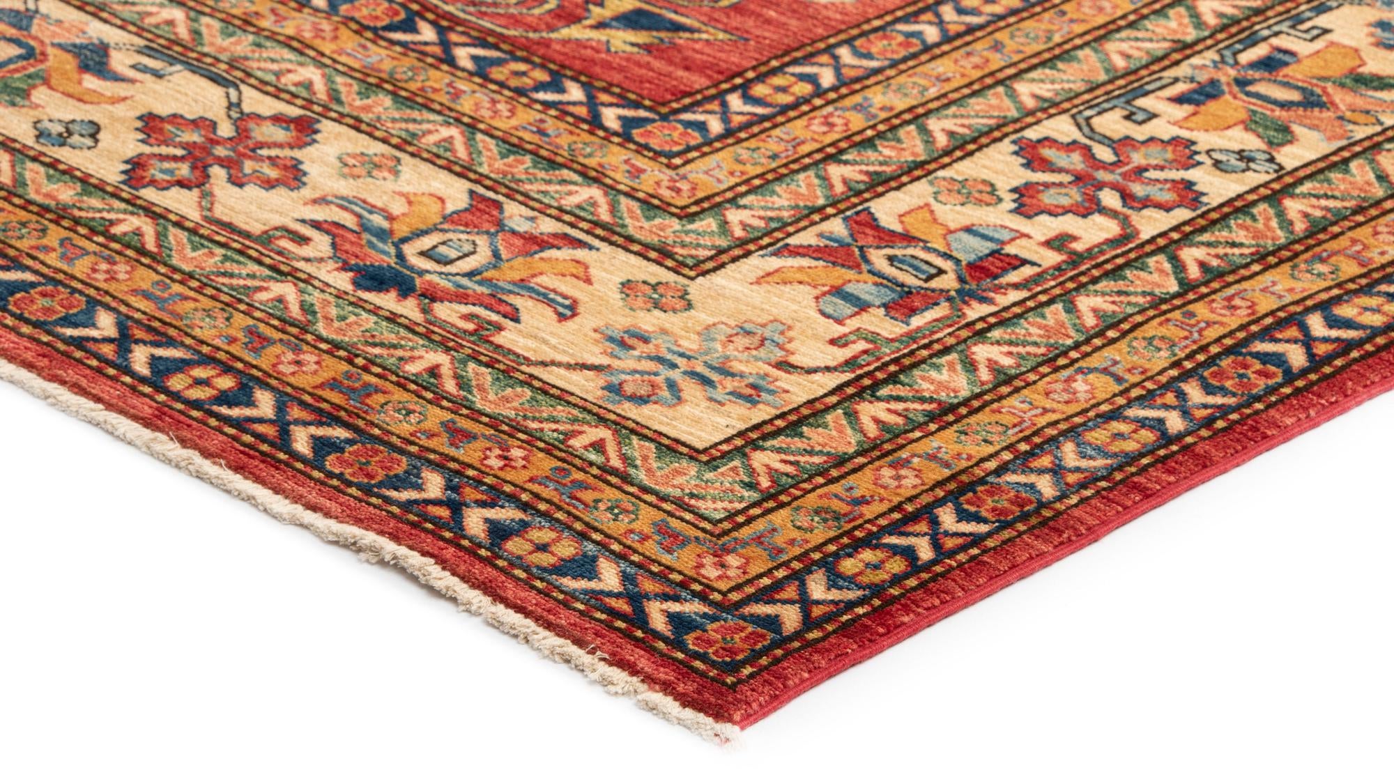 9' 2 x 11' 11 Kazak Wool Rug