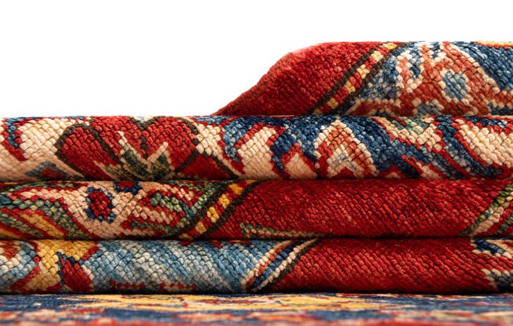 Detail image of 10' 4 x 13' 5 Kazak Wool Rug