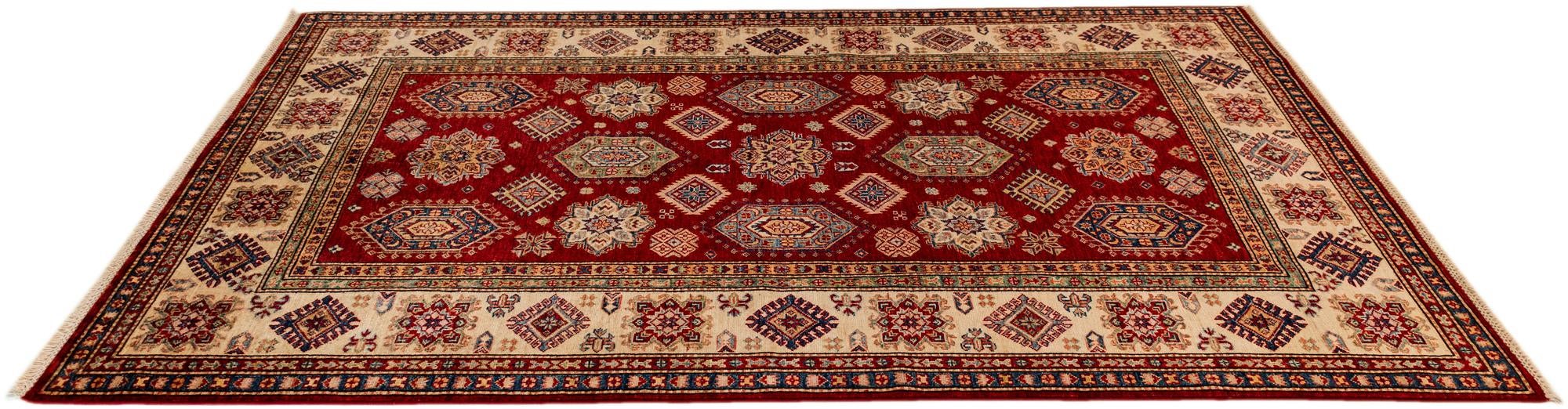 5' 4 x 8' Kazak Rug