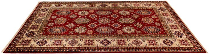 Detailansicht von 160cm x 245cm Kazak Teppich