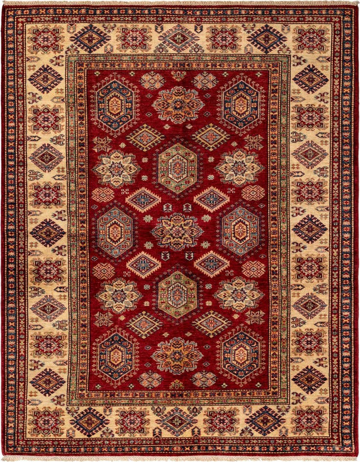 Detail image of 5' 4 x 8' Kazak Rug