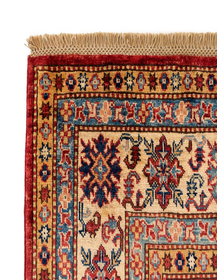 Detail image of 5' 8 x 7' 4 Kazak Wool Rug