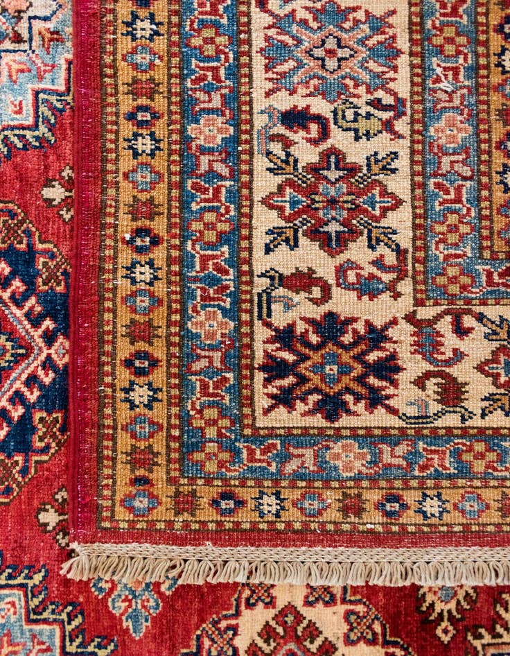 Detail image of 5' 8 x 7' 4 Kazak Wool Rug