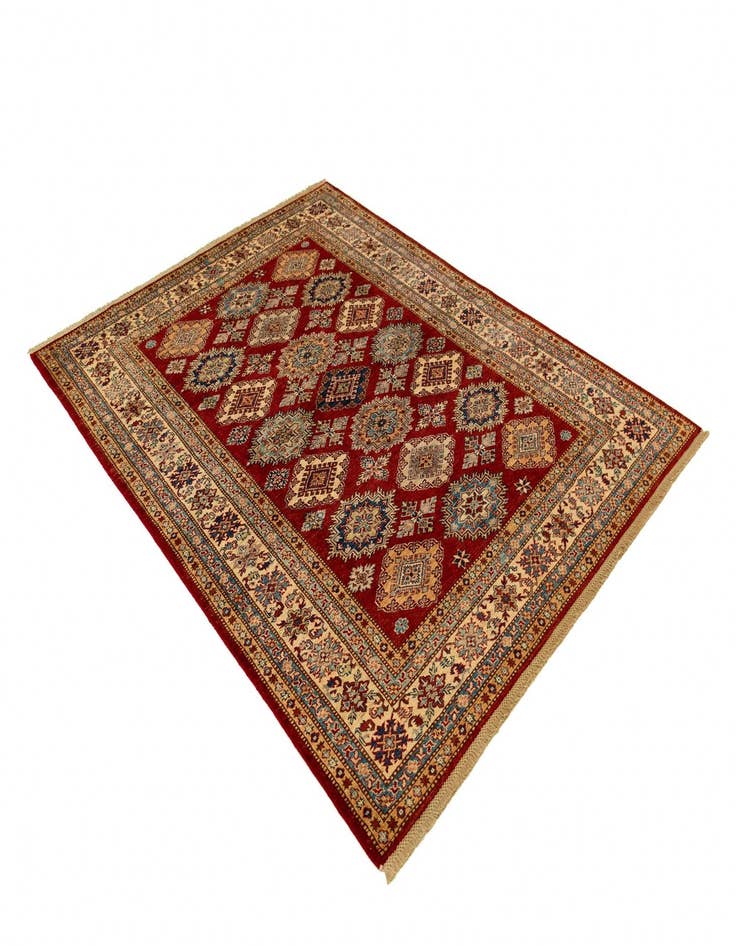 Detail image of 5' 8 x 7' 4 Kazak Wool Rug