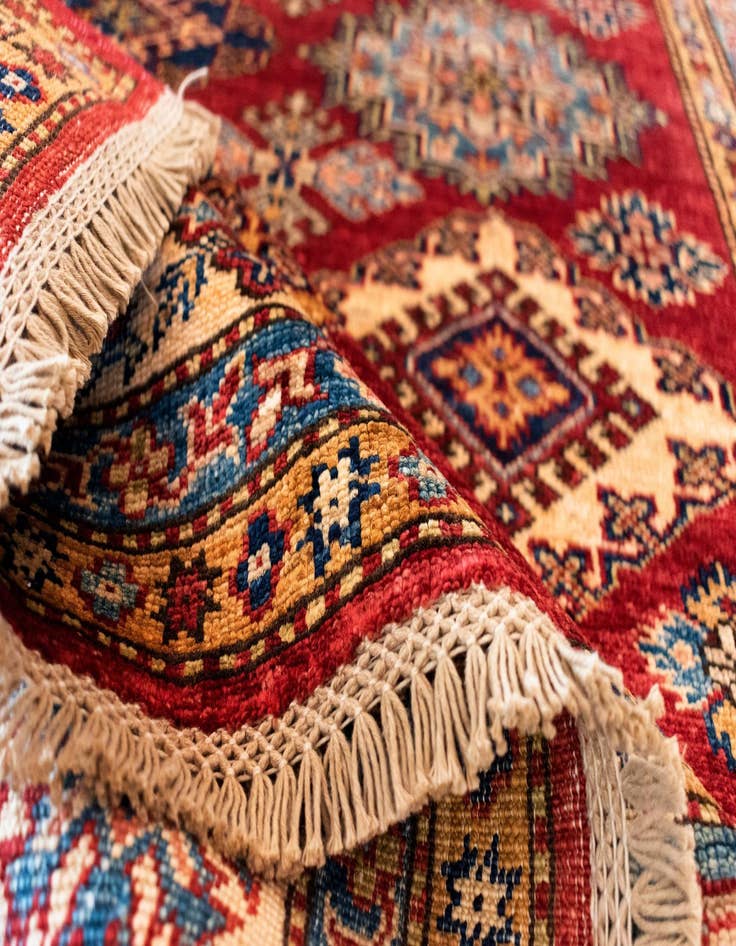 Detail image of 5' 8 x 7' 4 Kazak Wool Rug