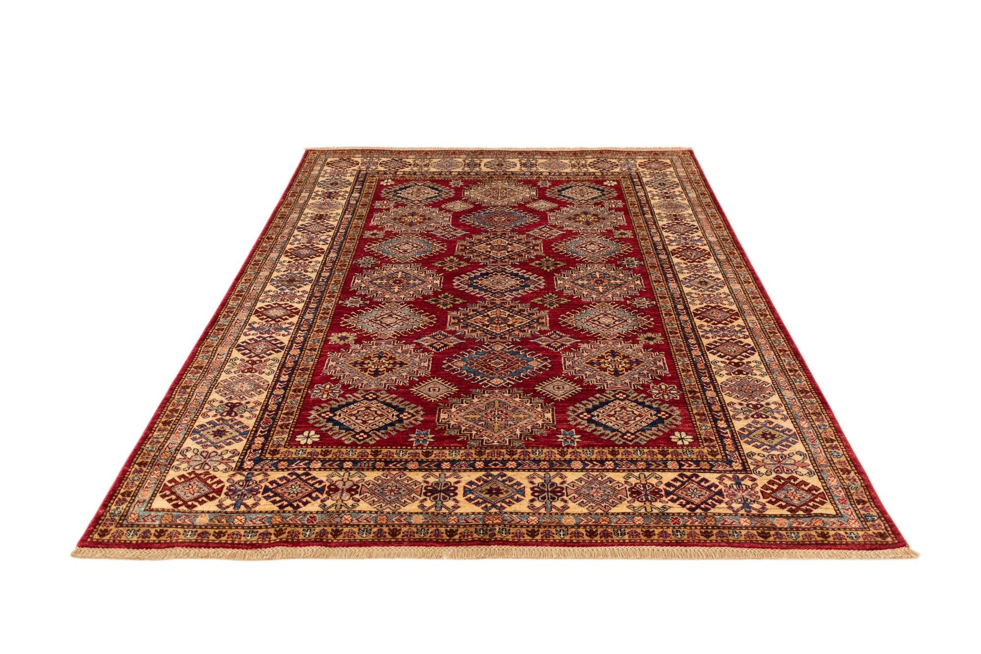 5' 9 x 8' 2 Kazak Wool Rug