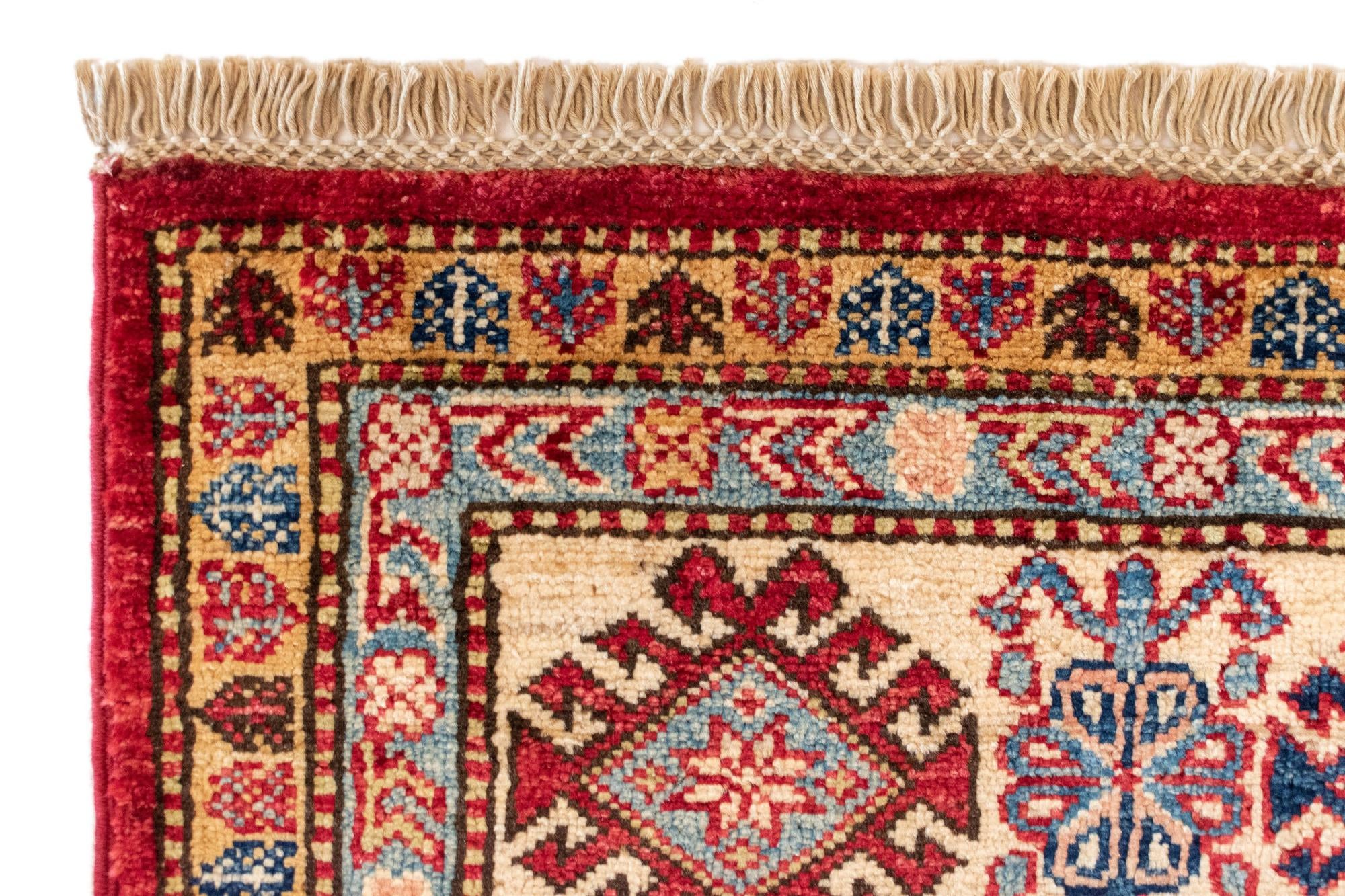 5' 9 x 8' 2 Kazak Wool Rug