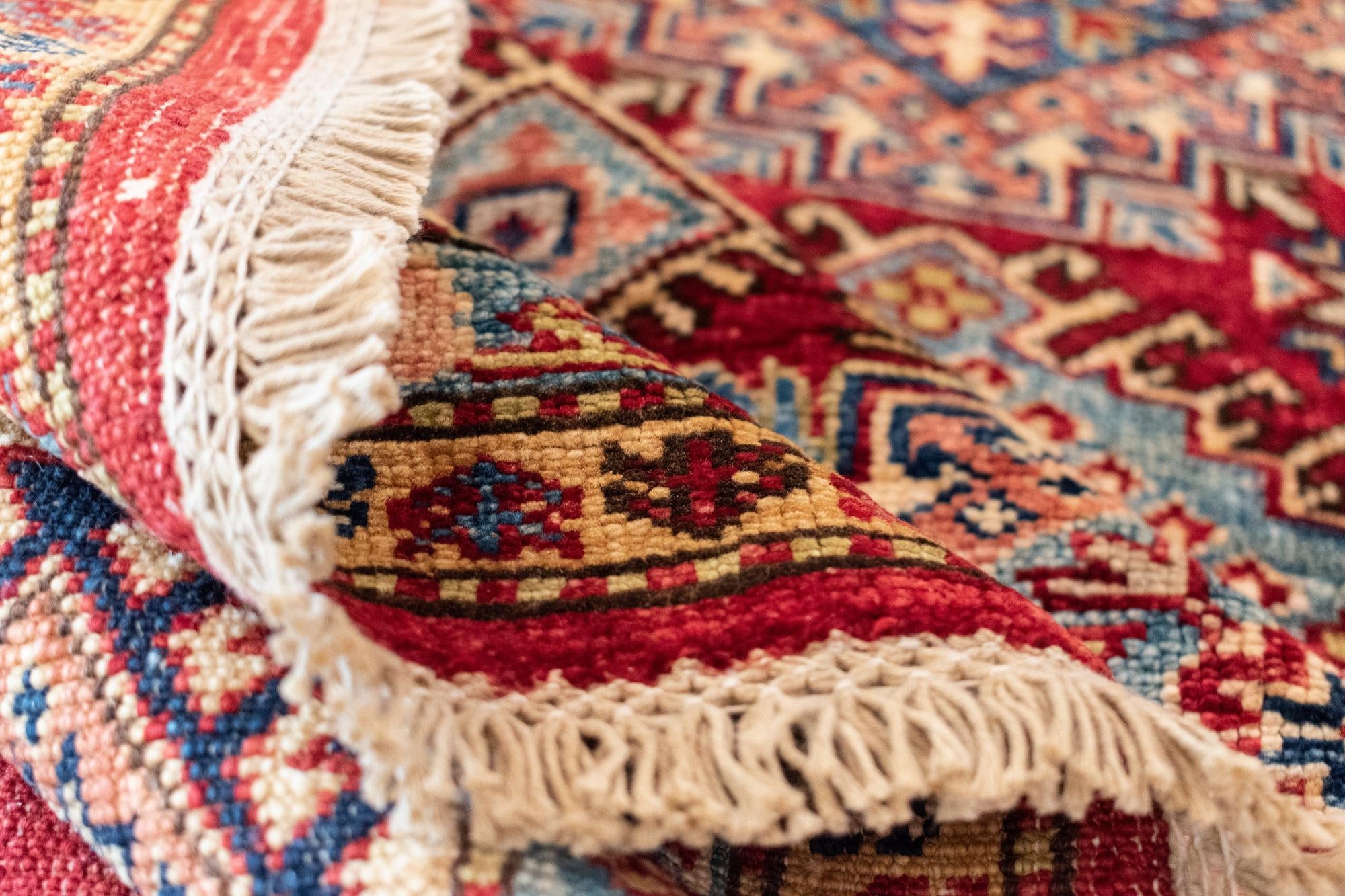 5' 9 x 8' 2 Kazak Wool Rug