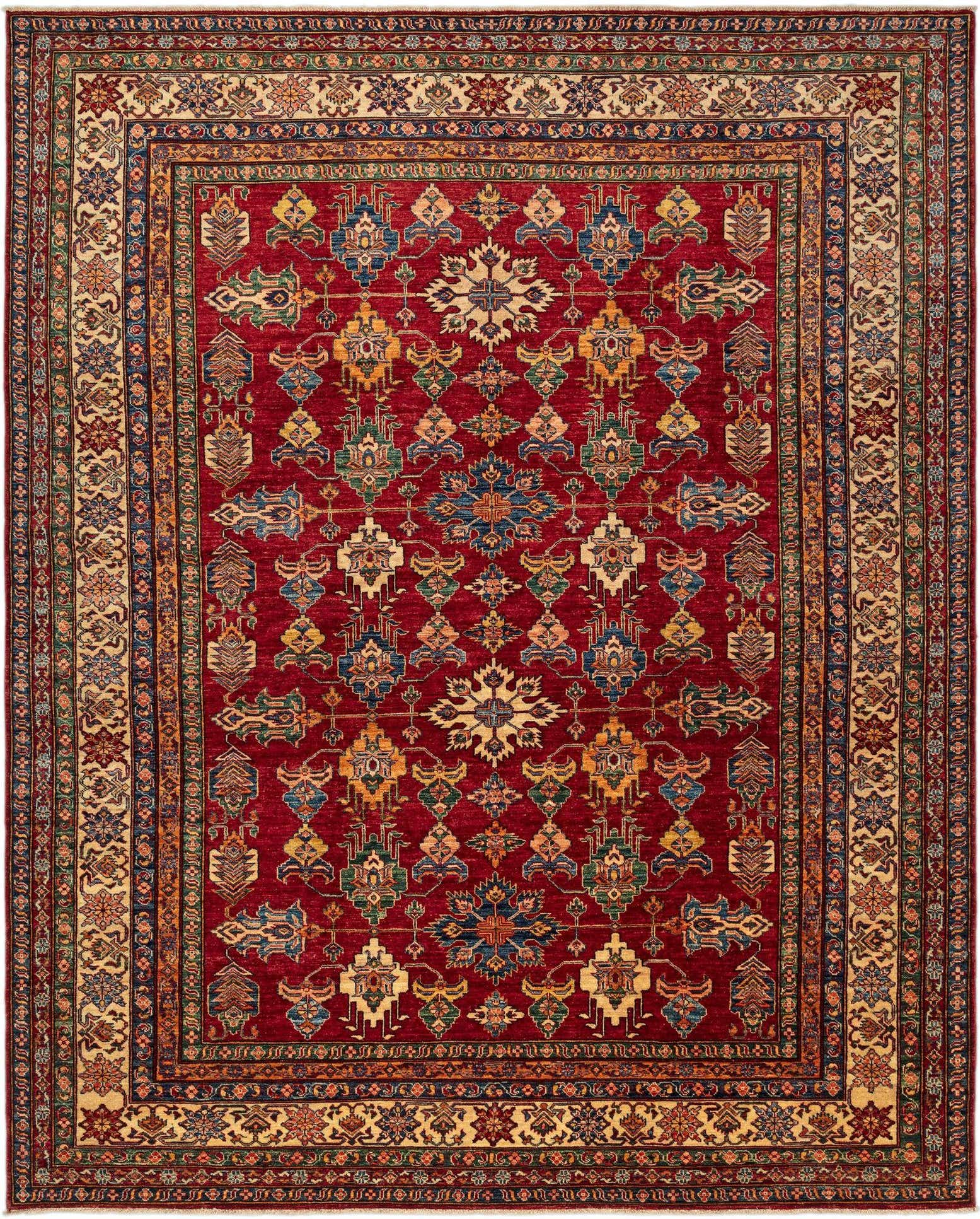 8' 1 x 10' 2 Kazak Rug