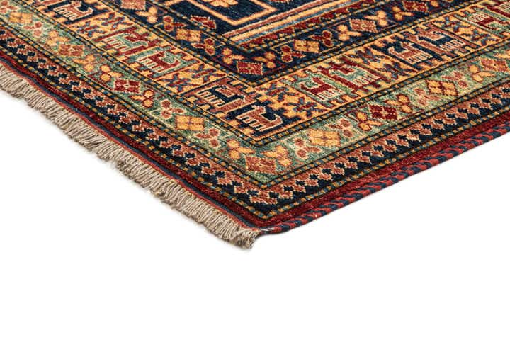 6' 1 x 9' 1 Hand Knotted Kazak Wool Rug