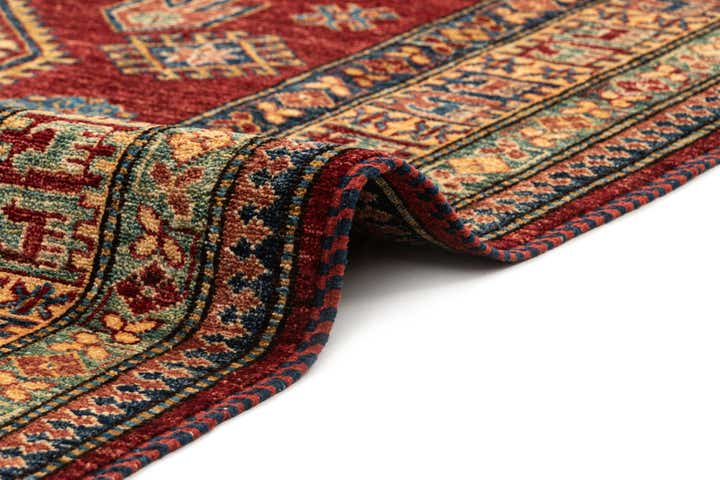 6' 1 x 9' 1 Hand Knotted Kazak Wool Rug