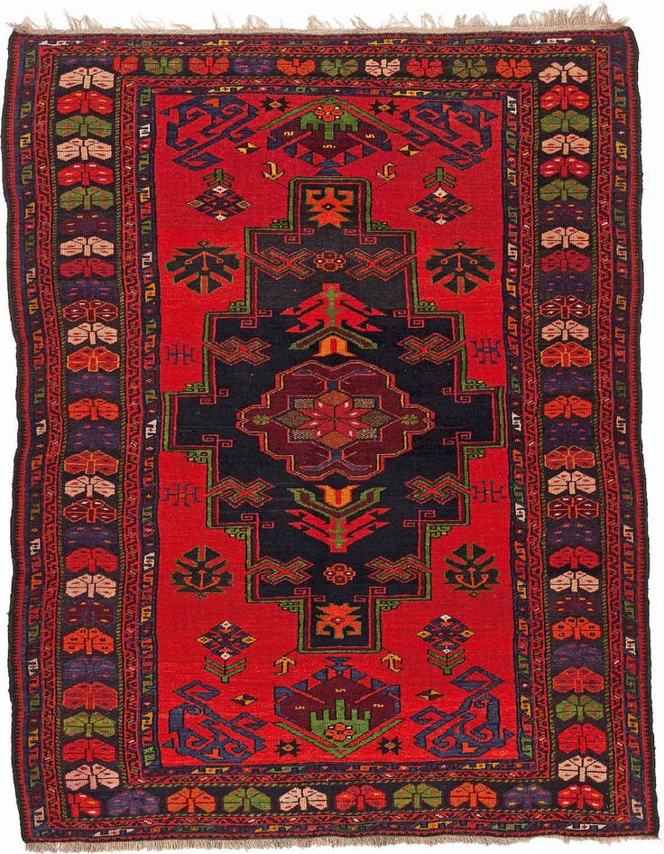 Detail image of 4' 4 x 7' 9 Kazak Rug