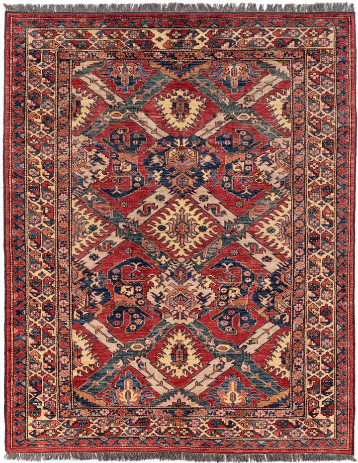5' 7 x 7' 1 Kazak Rug