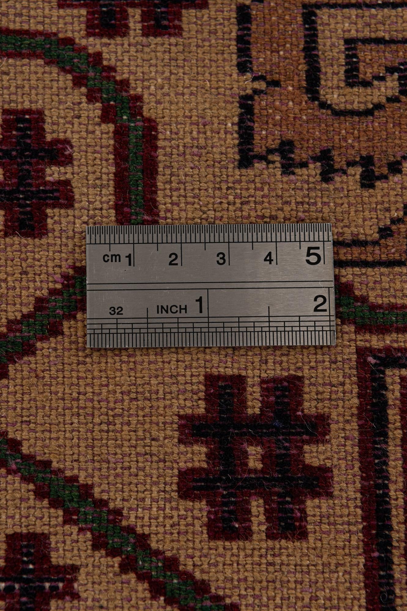 4' 1 x 7' 1 Hand Knotted Kazak Oriental Wool Rug