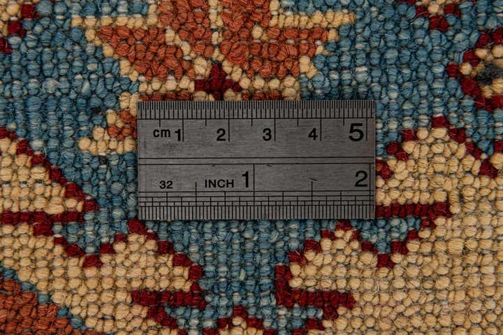 5' 11 x 8' 8 Hand Knotted Kazak Wool Rug