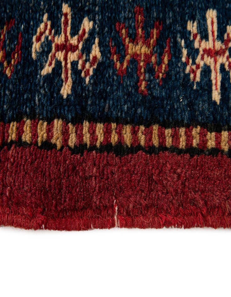 Detail image of 5' 11 x 8' 8  Hand Knotted Kazak Wool Rug