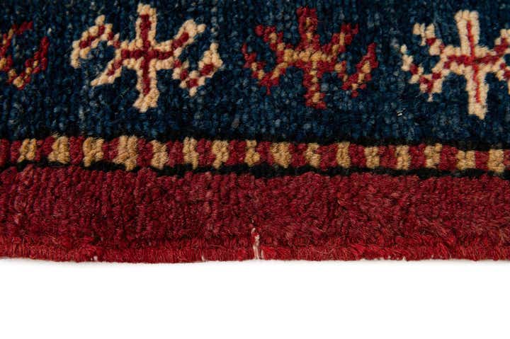 5' 11 x 8' 8 Hand Knotted Kazak Wool Rug