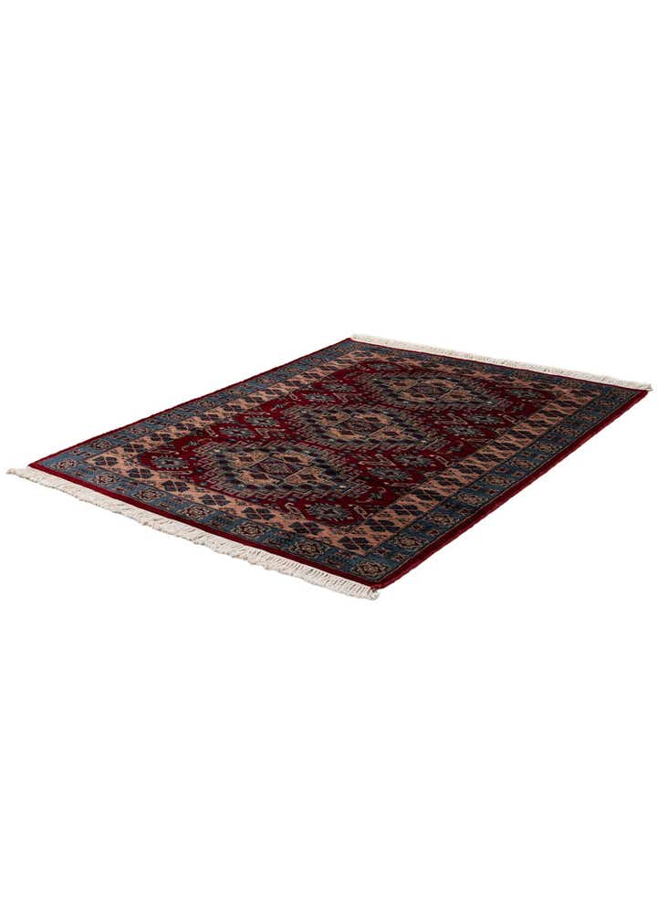 4' 2 x 5' 8 Hand Knotted Kazak Oriental Wool Rug
