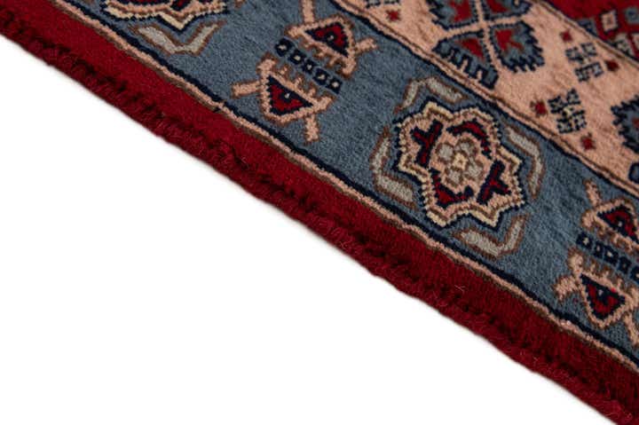 4' 2 x 5' 8 Hand Knotted Kazak Oriental Wool Rug