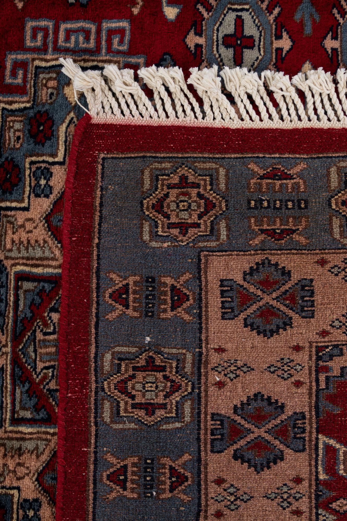 4' 2 x 5' 8 Hand Knotted Kazak Oriental Wool Rug