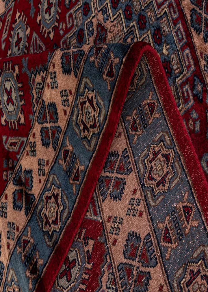 4' 1 x 5' 11 Hand Knotted Kazak Oriental Wool Rug