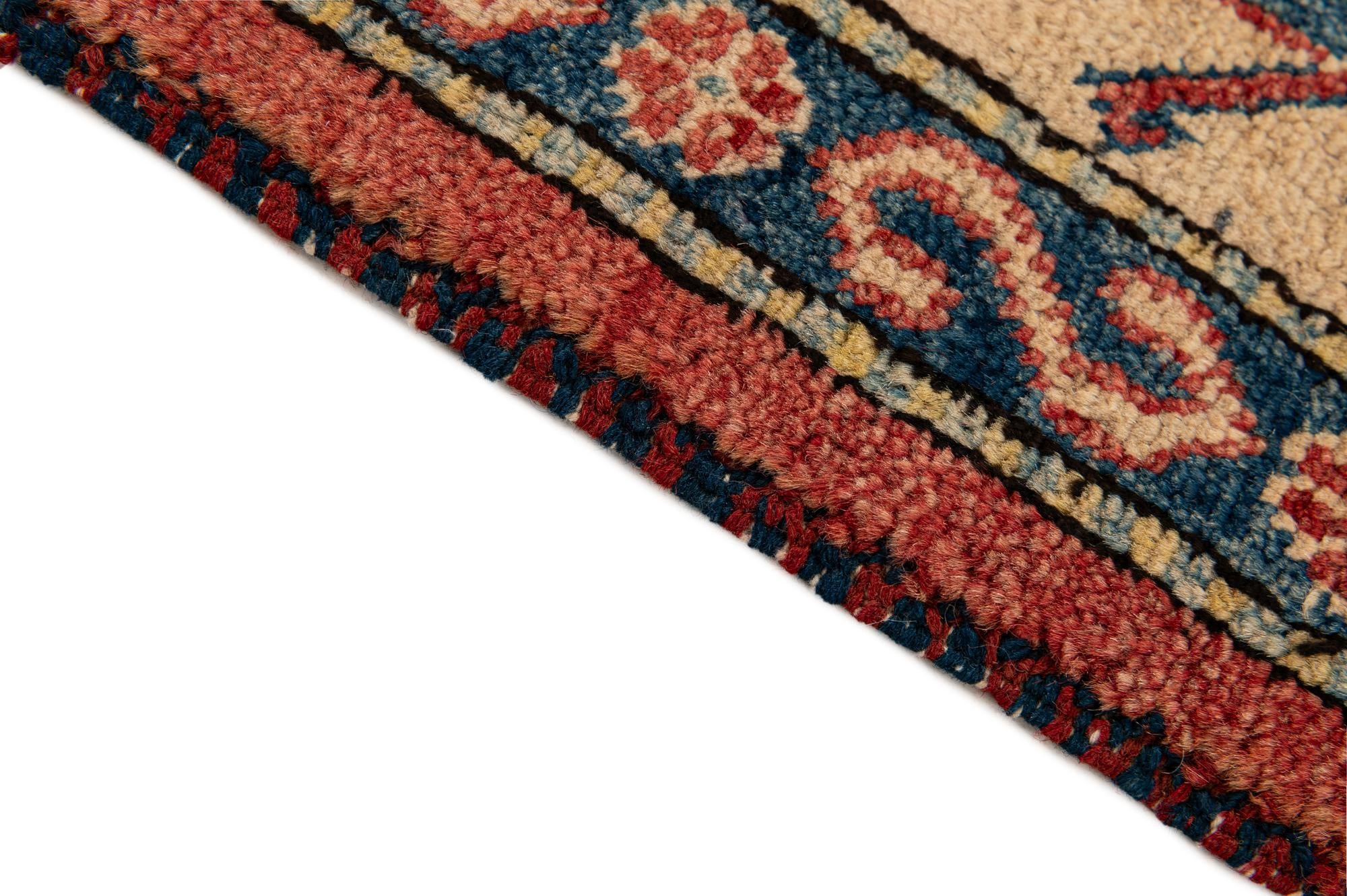 6' 3 x 8' 7 Hand Knotted Kazak Wool Rug