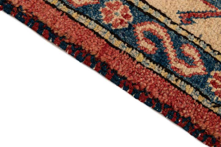 6' 3 x 8' 7 Hand Knotted Kazak Wool Rug