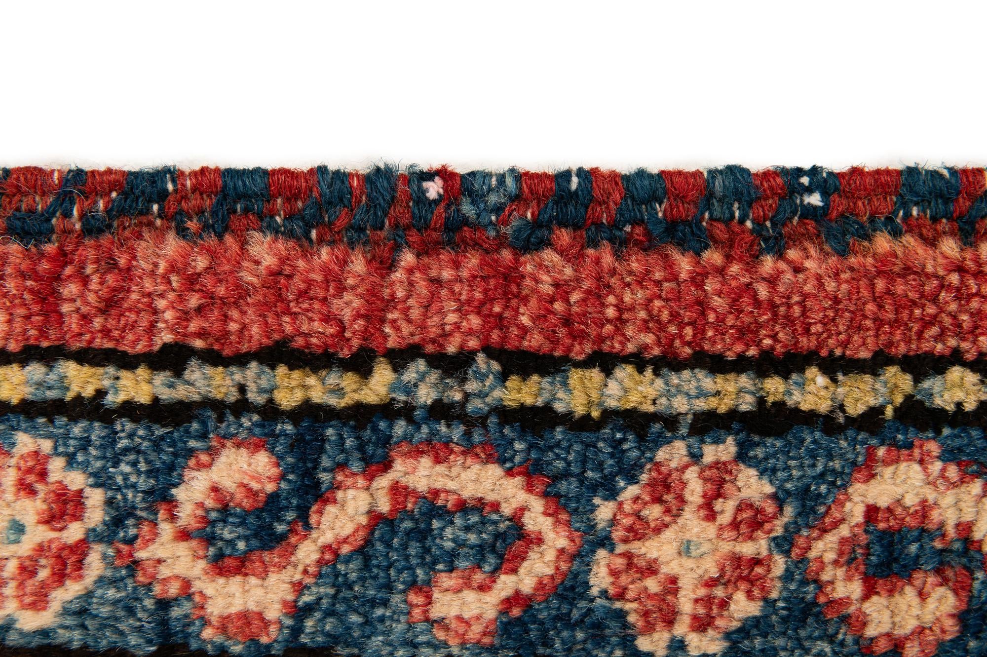 6' 3 x 8' 7 Hand Knotted Kazak Wool Rug
